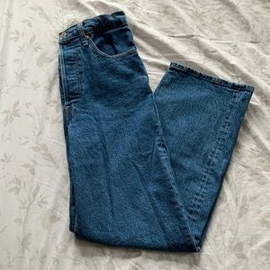 Levi’s rib cage straight ankle